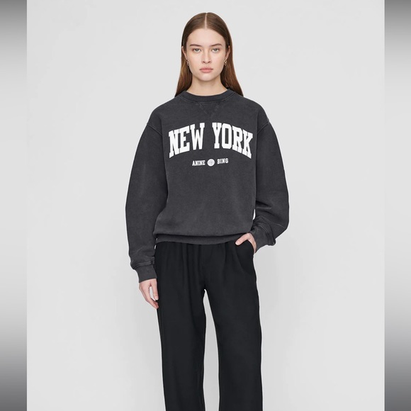 Anine Bing Tops - Anine bing Ramona New York University sweatshirt